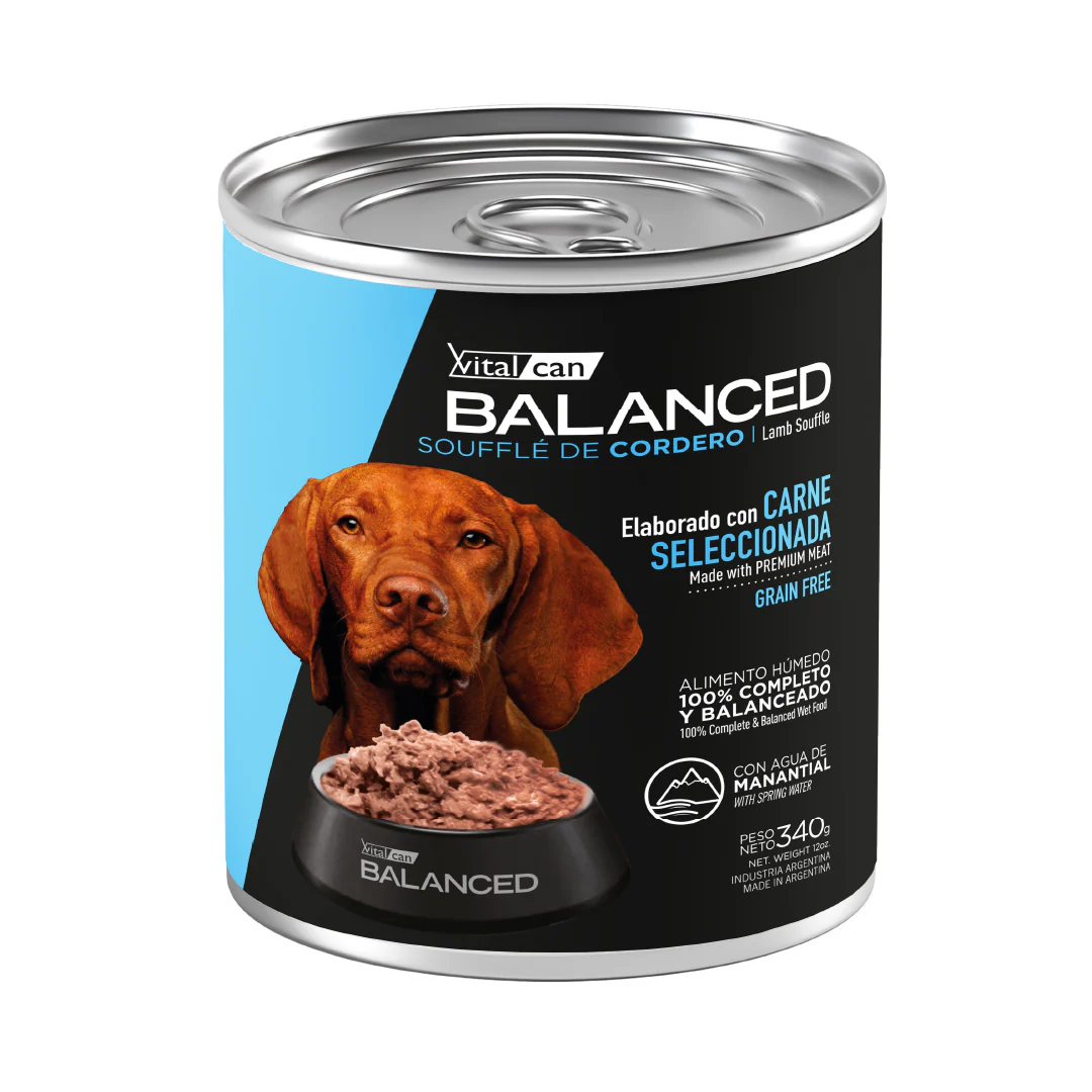 Lata Balanced Perro Adulto Souffle Cordero - Image 2