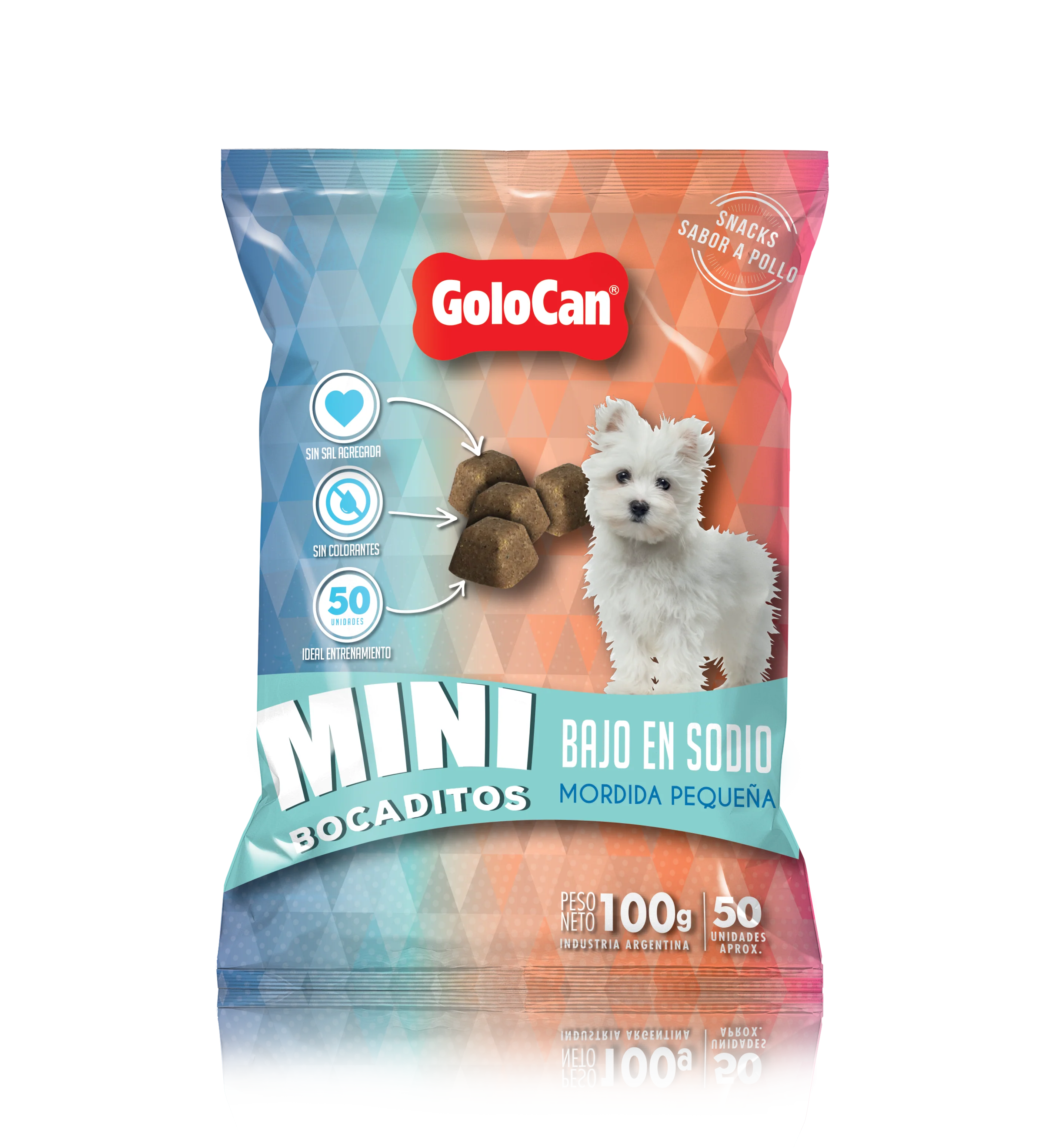 Mini Bocaditos Perro Golocan Bajo en Sodio